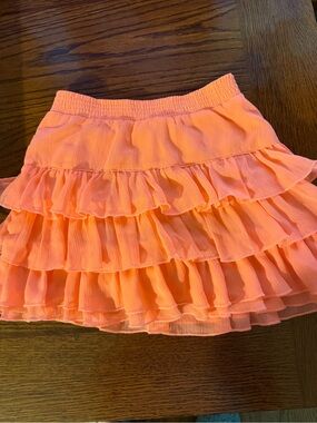Sonoma Tiered Ruffle Skirt - Coral Pink